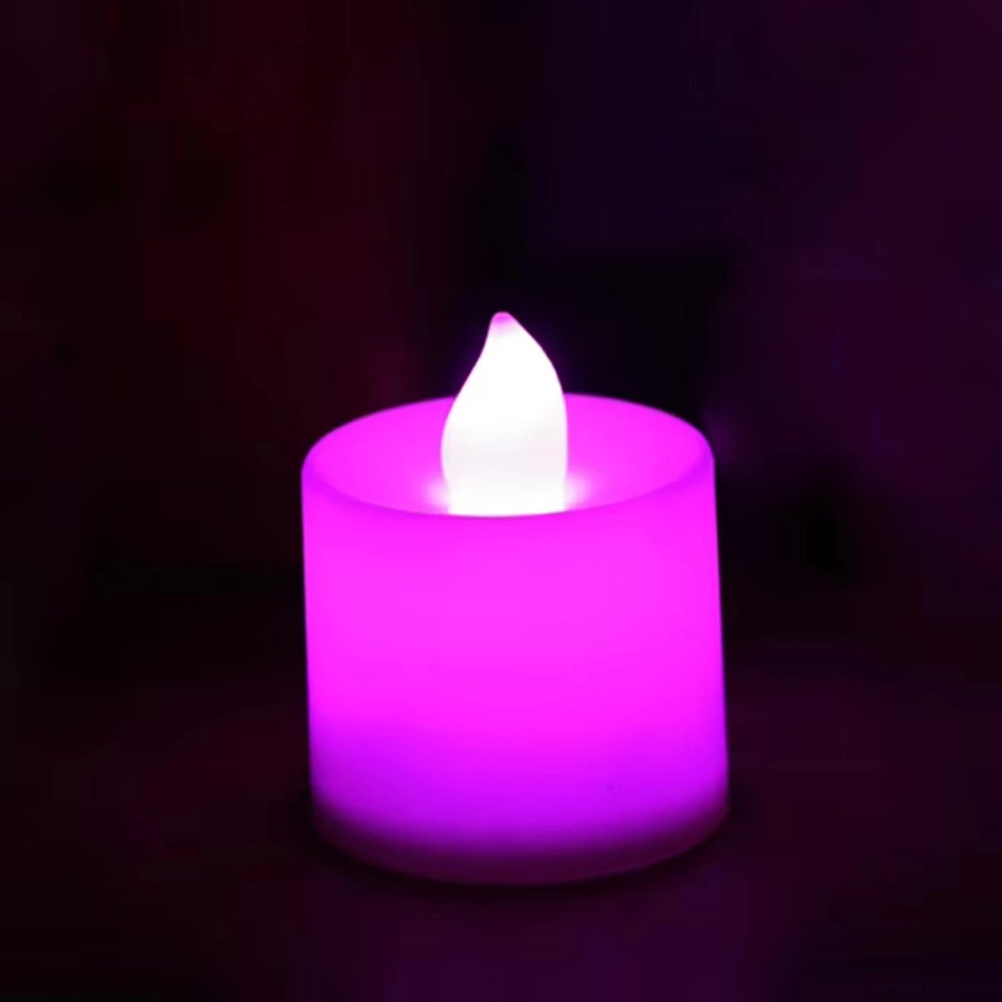 24pcs Many color  flameless led tea candle lights