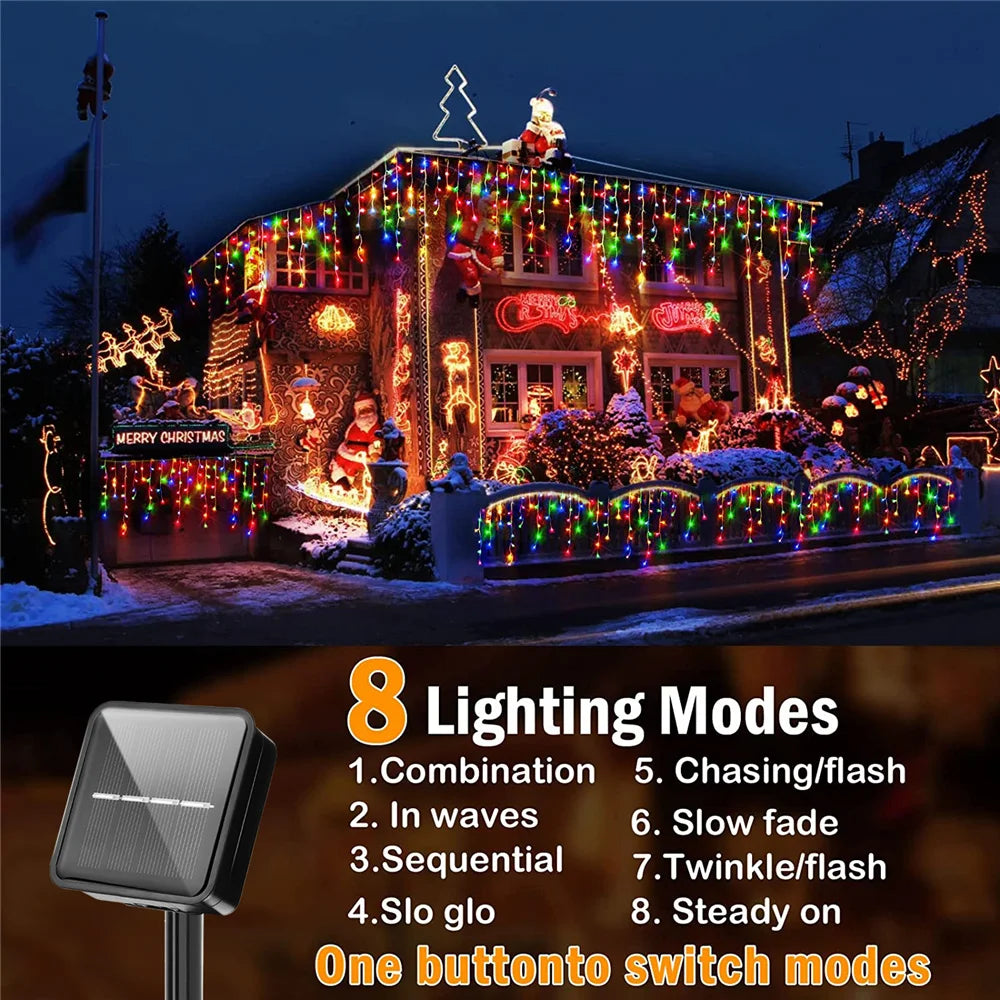 NEW 2024 Christmas Decor Lights 8 Modes