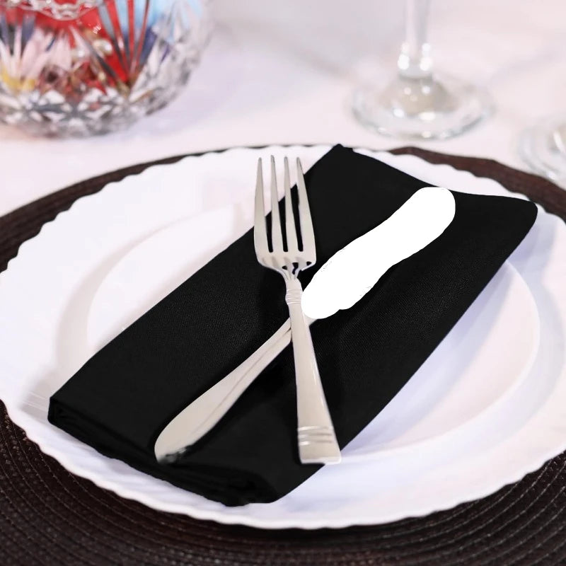 12 Pack, 20x20in.  Dinner Napkins Perfect for All Parties/Weddings