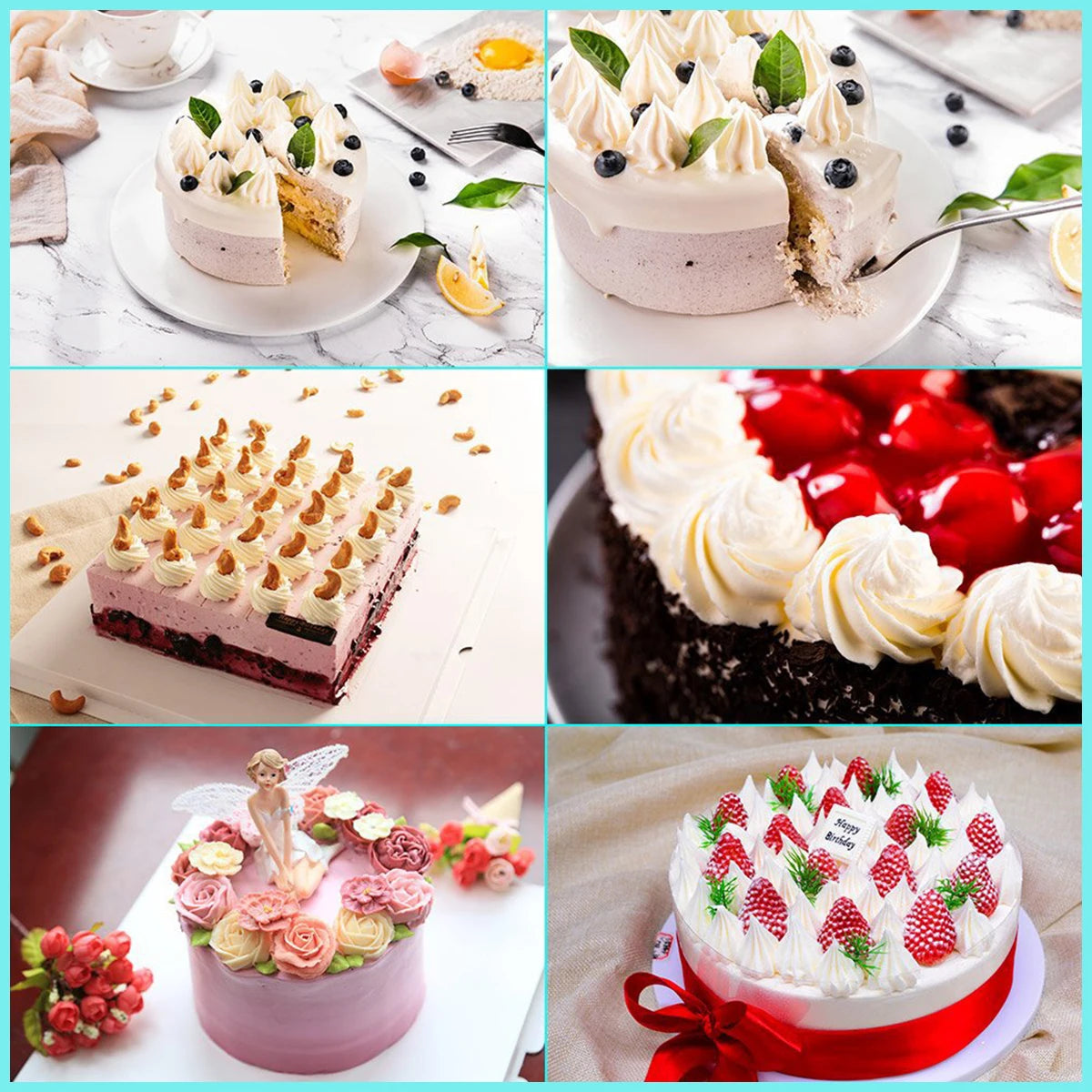 63/126Pcs Cake Decorating Set Stainless Steel Accessories