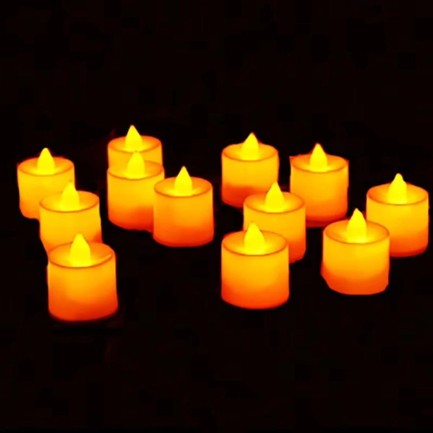 24pcs Many color  flameless led tea candle lights