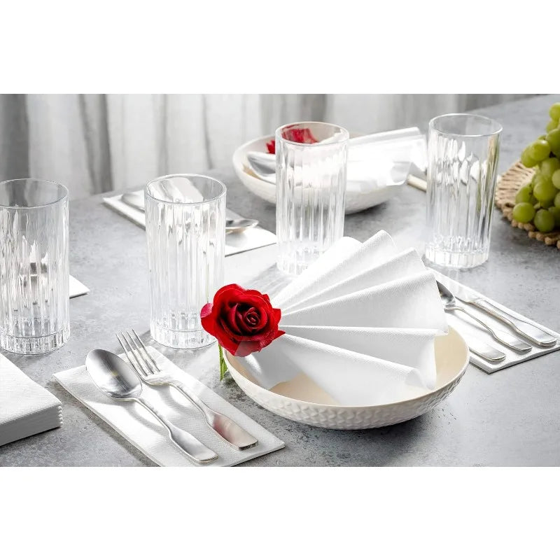 200Pk Cloth-Like Paper Napkin Perfect for All Party Events